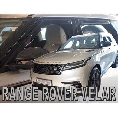 Heko Land Rover Range Rover Velar 5d 2017+ Σετ Ανεμοθραυστες Αυτοκινητου Απο Ευκαμπτο Φιμε Πλαστικο Heko - 4 Τεμ. ΑΝΕΜ.SET27253
