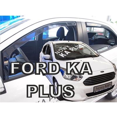 Heko Ford Ka Plus 5d 2014+ Σετ Ανεμοθραυστες Αυτοκινητου Απο Ευκαμπτο Φιμε Πλαστικο Heko - 4 Τεμ. ΑΝΕΜ.SET15328