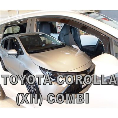 Heko Toyota Corolla Xii 5d Wagon 2018+ Σετ Ανεμοθραυστες Αυτοκινητου Απο Ευκαμπτο Φιμε Πλαστικο Heko - 4 Τεμ. ΑΝΕΜ.SET29661