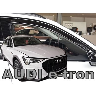 Heko Audi E-tron 5d 2018+ Ζευγαρι Ανεμοθραυστες Απο Ευκαμπτο Φιμε Πλαστικο Heko - 2 Τεμ. ΑΝΕΜ.10269
