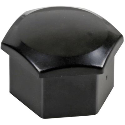 Καπάκια Μπουλονιών/Παξιμαδιών 17mm Μαύρα Κοντα Abs Πλαστικά Lampa L0224.8 20τμχ