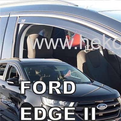 Heko Ford Edge 5d 2016+ Ζευγαρι Ανεμοθραυστες Απο Ευκαμπτο Φιμε Πλαστικο Heko - 2 Τεμ. ΑΝΕΜ.15320