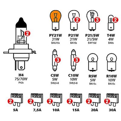 Lampa Κιτ Η4 Φορτηγου 30 Τεμ. L9826.6