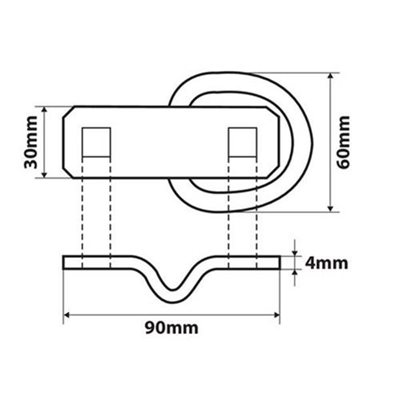 Lampa Βασεις Δεσιματος G-3 800kg Φορτιου Και 2400kg Αντοχης Πιεσης 2τεμ. L9770.2