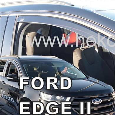 Heko Ford Edge 5d 2016+ Ζευγαρι Ανεμοθραυστες Απο Ευκαμπτο Φιμε Πλαστικο Heko - 2 Τεμ. ΑΝΕΜ.15320