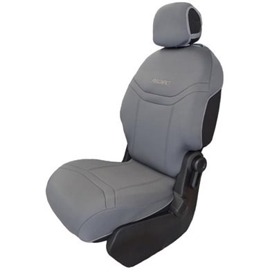Ημικαλυμματα Καθισματων Bucket Recaro Γκρι Με Υποδοχη Προσκεφαλου Με Velcro Και Προσκεφαλα 2τεμ.