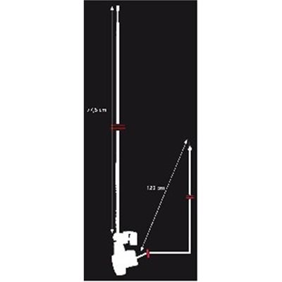 Κεραία Πτυσσόμενη 2 Στοιχείων 77.5cm Ototop 93271/OTO