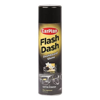 Σπρέυ Ταμπλώ Flash Dash Satin Finish Vanilla 500ml CarPlan CP-FSV506
