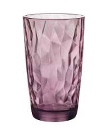 Ποτήρι Diamond Cooler 47cl Rock Purple Home&Style 504350270 Σετ 6τμχ