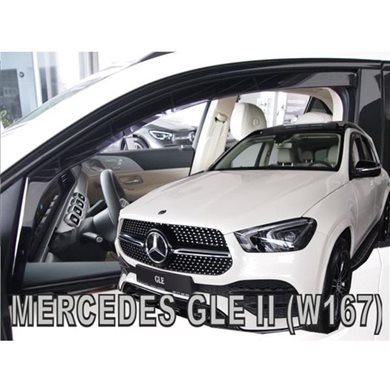 Heko Mercedes Gle W167 5d 2019+ Ζευγαρι Ανεμοθραυστες Απο Ευκαμπτο Φιμε Πλαστικο Heko - 2 Τεμ. ΑΝΕΜ.23623