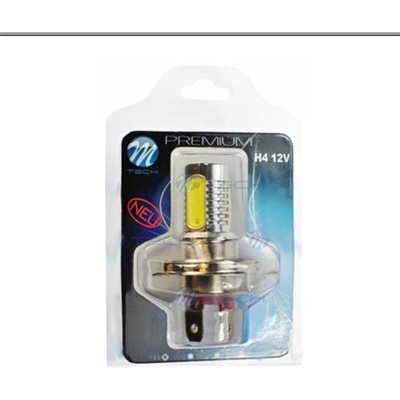 Λάμπα Η4 Led 4X1,5W Hp 6W 12V Λευκή 1τμχ M-Tech LBX14/MT