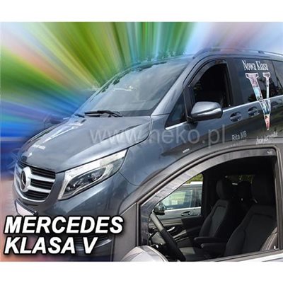 Heko Mercedes Vito Klas V W447 2014+ Ζευγαρι Ανεμοθραυστες Απο Ευκαμπτο Φιμε Πλαστικο Heko - 2 Τεμ. ΑΝΕΜ.23215