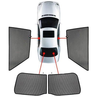 Carshades Smart Fortwo 3d 07-14 Κουρτινακια Μαρκε Car Shades - 4 Τεμ. PVC.SMA-FRTO-3-B