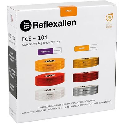 Lampa Ταινια Ανακλαστικη Λευκη Αυτοκολλητη Reflexallen Value Version (50mm X 50m) L.RA7158