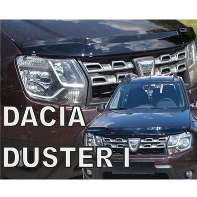 Heko Dacia Duster 2010-2018 Ανεμοθραυστης Καπω Αυτοκινητου Απο Ευκαμπτο Φιμε Πλαστικο Heko - 1 Τεμ. ΑΝΕΜ.F.02146