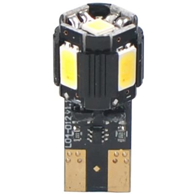 W5W T10 12V W2.1X9.5D 2,2W 4xSMD5630+2Xhp Led Opto Λευκό 2τμχ M-Tech LB804W/MT