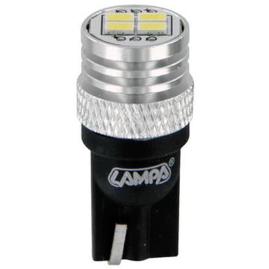 T10 12V W2.1x9.5D Mega-Led 12 200lm Διπλής Πολικότητας 2τμχ Lampa L5852.5