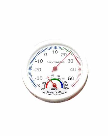 Θερμόμετρο/Υγρόμετρο Αναλογικό Πλαστικό Home&Style 735666