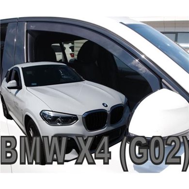 Heko Bmw X4 G02 5d 2018+ Ζευγαρι Ανεμοθραυστες Απο Ευκαμπτο Φιμε Πλαστικο Heko - 2 Τεμ. ΑΝΕΜ.11178