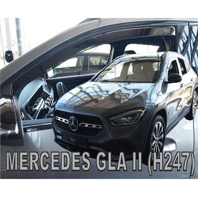 Heko Mercedes Gla H247 5d 2020+ - Ζευγρι Ζευγαρι Ανεμοθραυστες Απο Ευκαμπτο Φιμε Πλαστικο Heko - 2 Τεμ. ΑΝΕΜ.23619