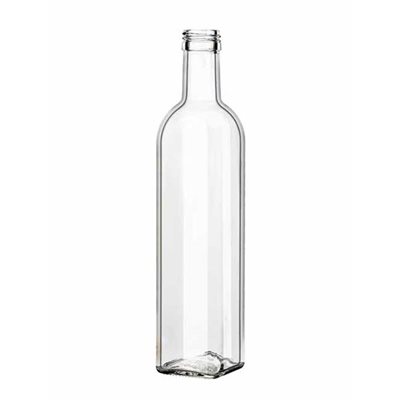 Μπουκάλι Γυάλινο Τετράγωνο Marasca 500ml Βιδωτό Home&Style 28831002-24