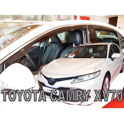 Heko Toyota Camry Xv70 4d 2018+ Σετ Ανεμοθραυστες Αυτοκινητου Απο Ευκαμπτο Φιμε Πλαστικο Heko - 4 Τεμ. ΑΝΕΜ.SET29664