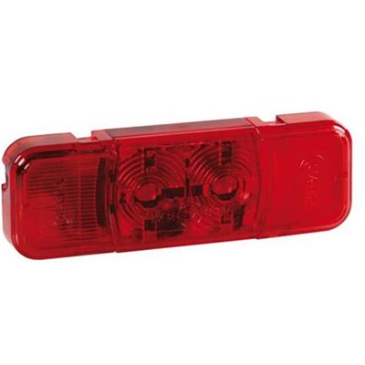 Lampa Φώτα Θέσης 2 Led 24v Κόκκινα L9700.1