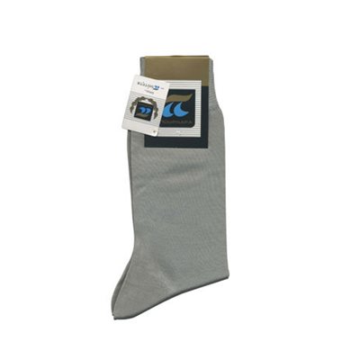 Ανδρικές Κάλτσες Πουρνάρα 110 100% Βαμβακερές Γκρι Ανοιχτό Χρώμα, Μέγεθος 40-41
