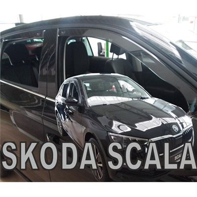 Ανεμοθραύστες Skoda Scala 5D 2019+ 4τμχ Heko ΑΝΕΜ.SET28353