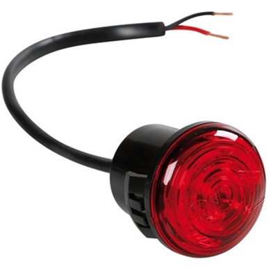 Lampa Φως Φορτηγου Φ30 Mm 1led 24v Κοκκινο L9838.9