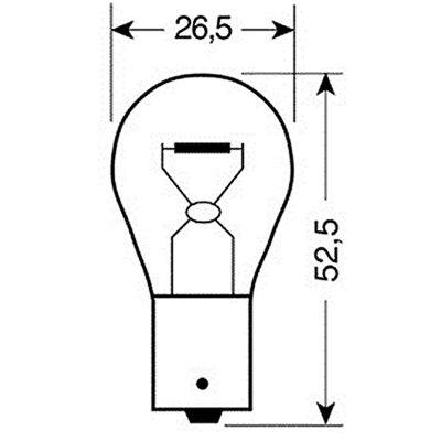 Λαμπάκια Σετ 10τμχ Μονοπολικό 12V/P21W Lampa L5806.1
