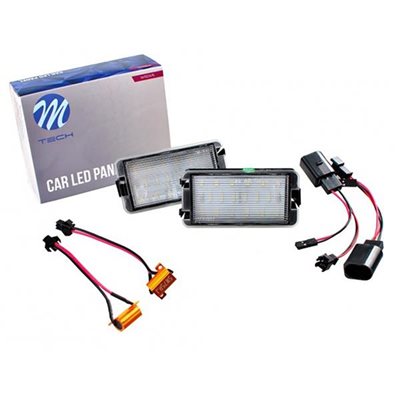 Seat Φώτα Πινακίδας Led 2τμχ M-Tech CLP044/MT