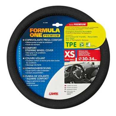 Καλύμμα Τιμονιού 30/34 Formula One Lampa L3298.3 Μαύρο