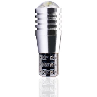 W5W 12V T10 W2.1x9.5D Led 1xSMD3535 Λευκό Καρφωτό Can-Bus 1τμχ M-Tech L326W/MT