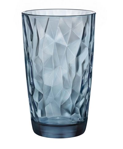 Ποτήρι Diamond Cooler 47cl Ocean Blue Home&Style 504350260 Σετ 6τμχ