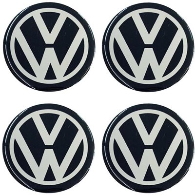 Race Axion Vw Αυτοκολλητα Ζαντων 9cm Μαυρα Με Επικαλυψη Σμαλτου - 4 Τεμ. ΑΥΤ.31012