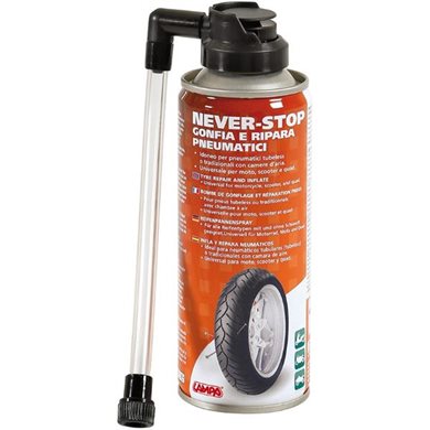Αφρος Επισκευης Never Stop Για Ελαστικα Μοτο Fast (200 Ml)