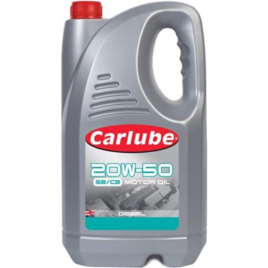 Λαδι Κινητηρα 20w-50 Ορυκτελαιο Sb Carlube 5l