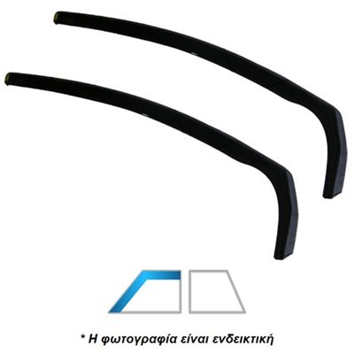 Heko Mitsubishi Pajero Pinin 3d 1998-2007 - Ζευγαρι Ζευγαρι Ανεμοθραυστες Απο Ευκαμπτο Φιμε Πλαστικο Heko - 2 Τεμ. ΑΝΕΜ.23373