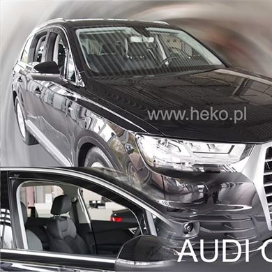 Heko Audi Q7 Ii 5d 2016+ Ζευγαρι Ανεμοθραυστες Απο Ευκαμπτο Φιμε Πλαστικο Heko - 2 Τεμ. ΑΝΕΜ.10248