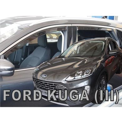 Heko Ford Kuga 5d 2019+ Σετ Ανεμοθραυστες Αυτοκινητου Απο Ευκαμπτο Φιμε Πλαστικο Heko - 4 Τεμ. ΑΝΕΜ.SET15333