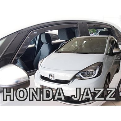 Heko Honda Jazz 5d 2019+ Σετ Ανεμοθραυστες Αυτοκινητου Απο Ευκαμπτο Φιμε Πλαστικο Heko - 4 Τεμ. ΑΝΕΜ.SET17175