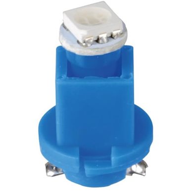 R11 24v B8,0 1smd Led 7lm Διαθλασης Μπλε Σακουλα 20τεμ.