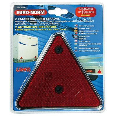 Lampa Ανακλαστικα Τριγωνα Euro-norm L2054.2