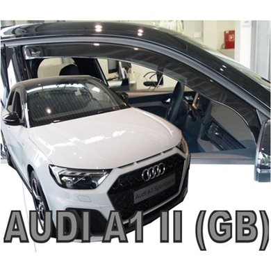 Heko Audi A1 5d 2018+ Ζευγαρι Ανεμοθραυστες Απο Ευκαμπτο Φιμε Πλαστικο Heko - 2 Τεμ. ΑΝΕΜ.10267