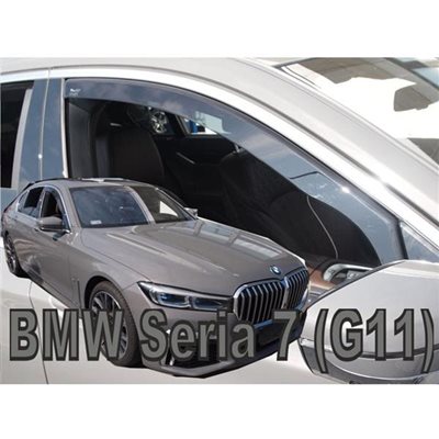 Heko Bmw 7 G11 4d 2015+ Ζευγαρι Ανεμοθραυστες Απο Ευκαμπτο Φιμε Πλαστικο Heko - 2 Τεμ. ΑΝΕΜ.11185