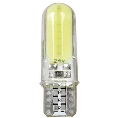 T10 24-30v W2,1x9,5d Mega-led Cob 2smdx12chips 150lm Λευκο 2τεμ.