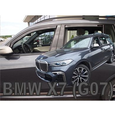 Heko Bmw X7 G07 5d 2018+ Σετ Ανεμοθραυστες Αυτοκινητου Απο Ευκαμπτο Φιμε Πλαστικο Heko - 4 Τεμ. ΑΝΕΜ.SET11181