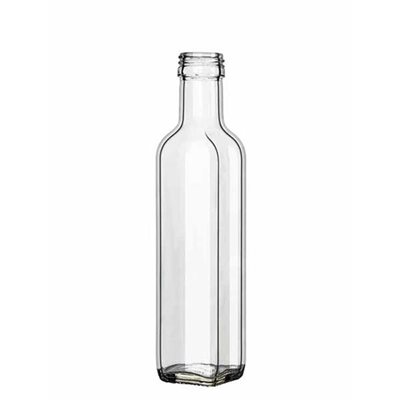 Μπουκάλι Γυάλινο Τετράγωνο Marasca 250ml Βιδωτό Home&Style 28831001-48