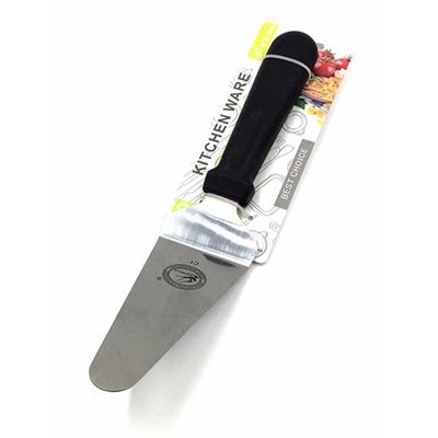Σπάτουλα Τρίγωνη Inox με Πλαστική Λαβή 26.5cm Home&Style 735046-120/12